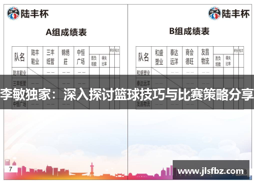 李敏独家：深入探讨篮球技巧与比赛策略分享